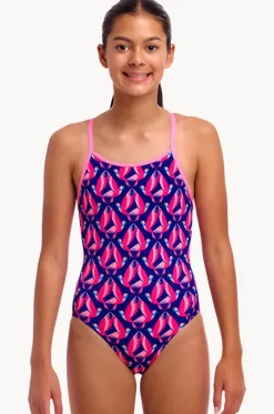 Girls Ho Hum Diamond Back One Piece|Funkita New