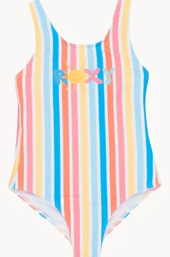 Girls Holy Stripe One Piece|Roxy Hot
