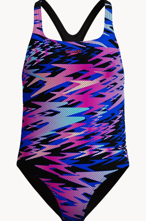 Girls Hyperboom Allover Medalist One Piece|Speedo Best