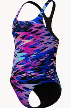 Girls Hyperboom Allover Medalist One Piece|Speedo Best