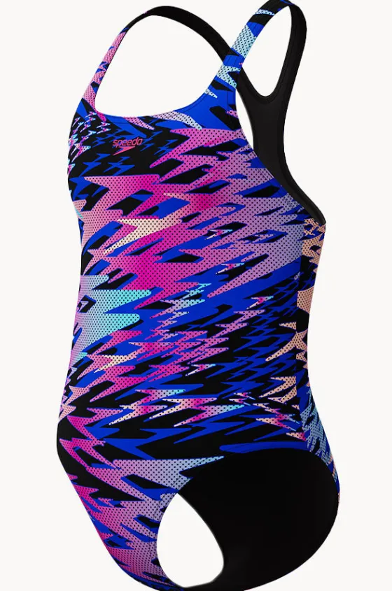 Girls Hyperboom Allover Medalist One Piece|Speedo Best