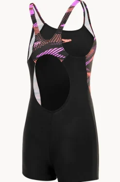 Girls Hyperboom Splice Legsuit One Piece|Speedo