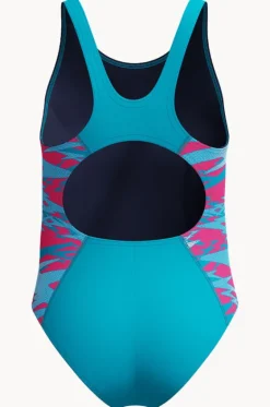 Girls Hyperboom Splice Muscleback One Piece|Speedo New