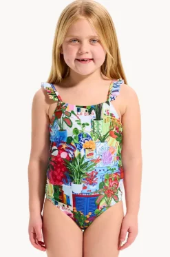 Girls La Boca Frill One Piece|Seafolly Girls