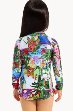 Girls La Boca Zip Sunsuit|Seafolly Girls Online