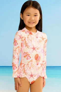 Girls La Mer Frill Sunsuit|Seafolly Girls Hot