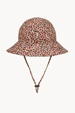 Girls Leopard Ponytail Bucket Sunhat|Bedhead Best