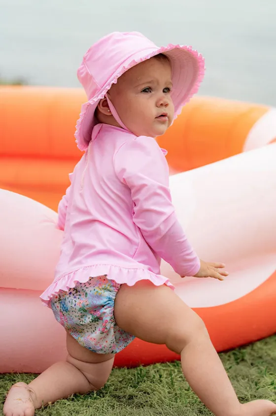 Girls Lula Aqua Nappy|Minihaha Clearance