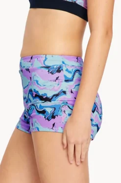 Girls Marble Performance Hi Waist Short|Modibodi