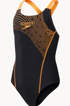 Girls Medley Logo Medalist One Piece|Speedo Hot