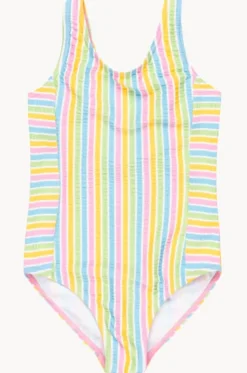 Girls Mirage Stripe One Piece|Roxy Clearance
