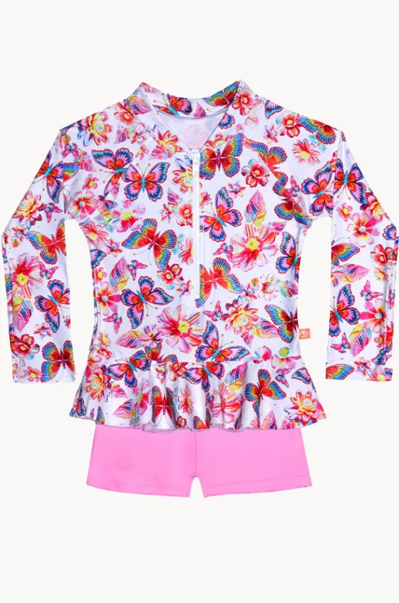 Girls Miss Aloha Boyleg Sunsuit|Salty Ink New