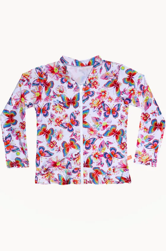 Girls Miss Aloha Long Sleeve Suntop|Salty Ink Hot