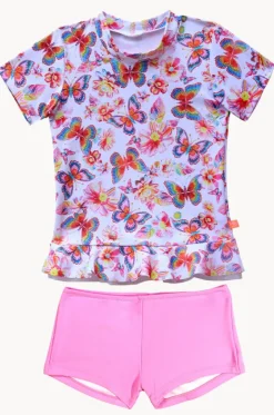Girls Miss Aloha Suntop Set|Salty Ink Clearance