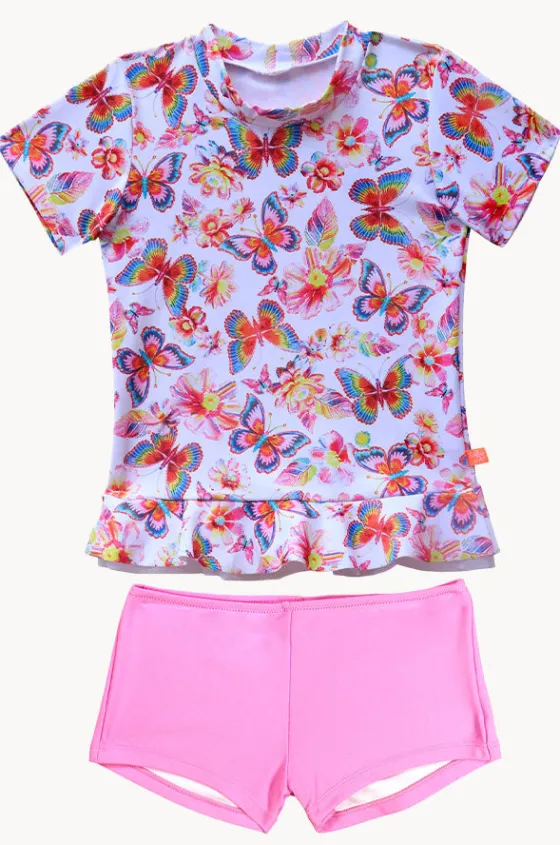 Girls Miss Aloha Suntop Set|Salty Ink Clearance