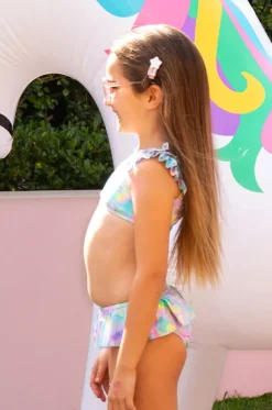 Girls Miss Dazzle Frill Crop Set|Salty Ink Discount