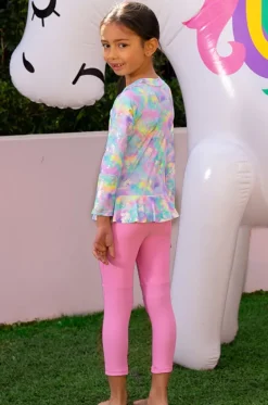 Girls Miss Dazzle Full Pant Sunsuit|Salty Ink Clearance