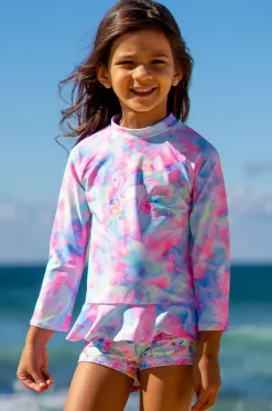 Girls Miss er Long Sleeve Suntop Set|Salty Ink Clearance