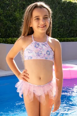 Girls Miss Fairy Crop Tuille Set|Salty Ink Hot