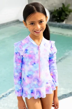 Girls Miss Mystical Frill Sunsuit|Salty Ink Sale