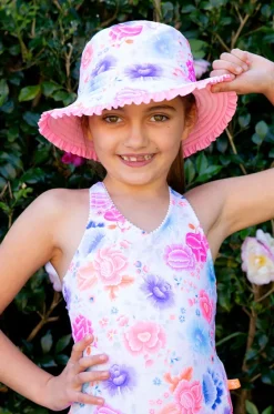 Girls Miss Reversible Sunhat|Salty Ink Sale