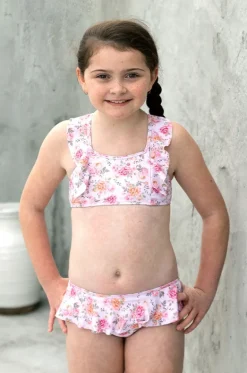 Girls Miss Rosie Frill Crop Set|Salty Ink Outlet