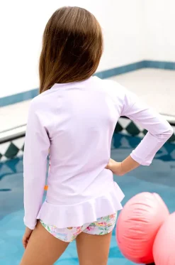 Girls Miss Vacay Long Sleeve Suntop Set|Salty Ink Discount