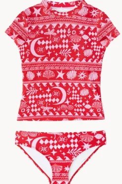 Girls Mykonos Suntop Set|Seafolly Girls