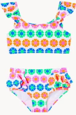 Girls Neon Fun Crop Set|Milky