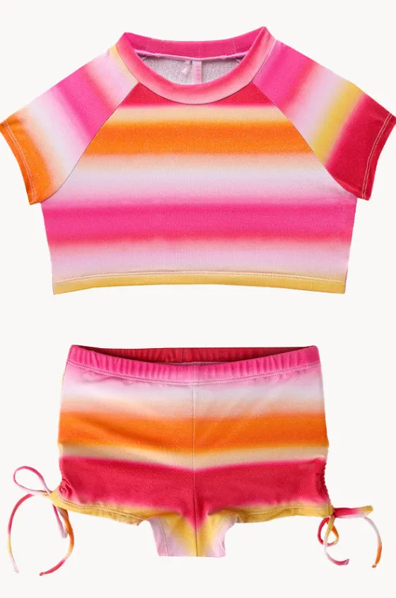 Girls Ombre Crop Suntop Set|Seafolly Girls Clearance