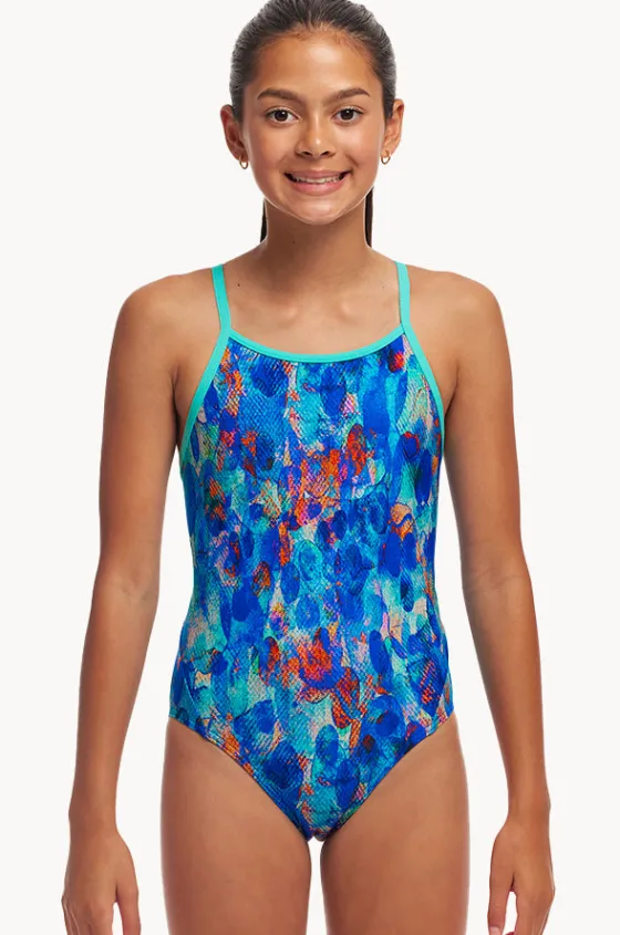 Girls Paint Press Diamond Back One Piece|Funkita Online