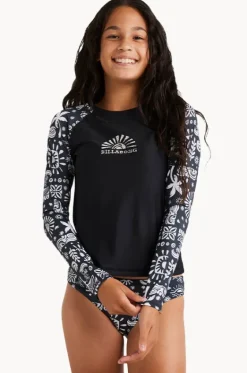 Girls Paradise Stamp Suntop Set|Billabong Hot