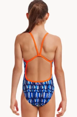 Girls Perfect Teeth Single Strap One Piece|Funkita Hot