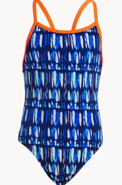 Girls Perfect Teeth Single Strap One Piece|Funkita Hot