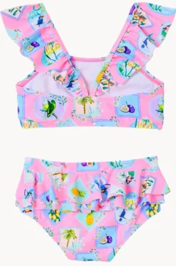 Girls Resort Crop Set|Milky