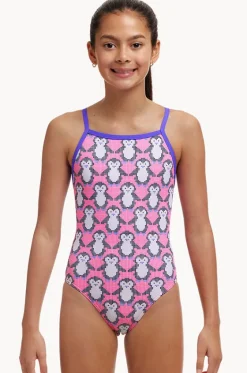 Girls Tie Me Tight One Piece|Funkita Clearance