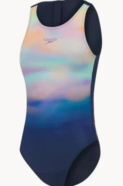 Girls Placement Hydrasuit One Piece|Speedo Best