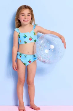 Girls Playa Bonita Frill Crop Set|Seafolly Girls Best