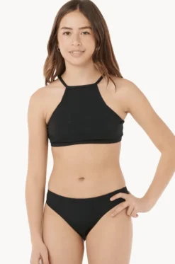 Girls Premium Rib 2.0 High Neck Crop Set|Rip Curl Clearance