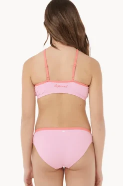 Girls Premium Rib 2.0 High Neck Crop Set|Rip Curl Outlet