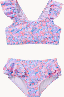 Girls Pretty Posy Crop Set|Milky
