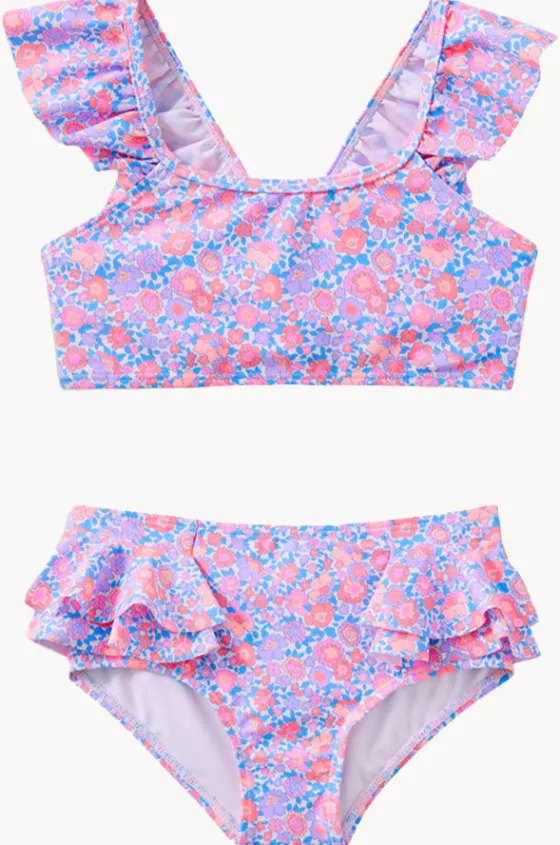 Girls Pretty Posy Crop Set|Milky