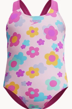 Girls Print One Piece|Speedo
