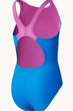 Girls Printed Pulseback One Piece|Speedo Online