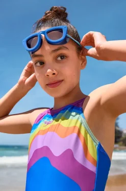 Girls Printed Pulseback One Piece|Speedo Online