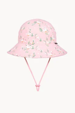 Girls Quackers Ponytail Bucket Hat|Bedhead Online