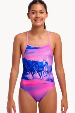 Girls Ride Time Tie Me Tight One Piece|Funkita Online