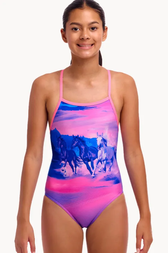 Girls Ride Time Tie Me Tight One Piece|Funkita Online