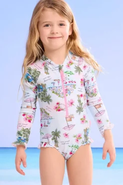 Girls Secret Vacay Sunsuit|Seafolly Girls Discount