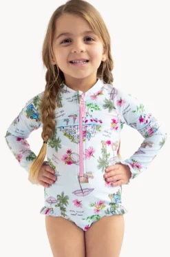 Girls Secret Vacay Sunsuit|Seafolly Girls Discount